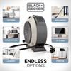 BLACK+DECKER Retractable Extension Cord Reel 20 Ft. With 4 Outlets,