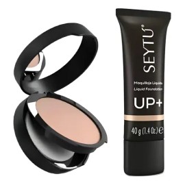 Dúo De Maquillaje Contra El Agua Y Sudor Mate Con Fps