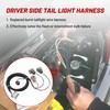 RED WOLF Driver Side Tail Light Harness for 2003-2007 GM