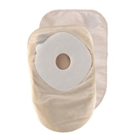 ConvaTec 175766 ActiveLife One-Piece Closed-End Pouch with Pre-Cut Stomahesive Skin Barrier, No Tape Collar, 8" Pouch with 1-Sided Comfort Panel and Filter, Transparent, 2" Stoma Opening, Pack of 15
