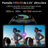 Smartwatch Reloj Inteligente Bluetooth Llamada Filwans Gts 2.01 Amoled Pantalla