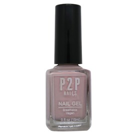 P2P Nails Vegan Nail Gel Polish - Natural Shine Scratch Free Gel Polish - Quick Dry Nail Polish - Smooth Texture Nail Gel in Vibrant Colors (Noodz)