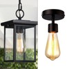 TOCCOOL 4 Pack Ceramics Light Socket Shade Rings, Light Socket