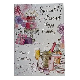To a Special Friend Happy Birthday Card