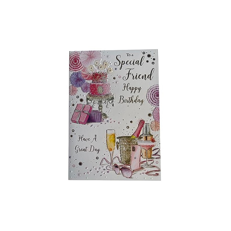 To a Special Friend Happy Birthday Card