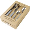 Grunwerg Greenworks 24 Piece Boxed Cutlery Set, Recycled Plastic, Eco-Friendly,