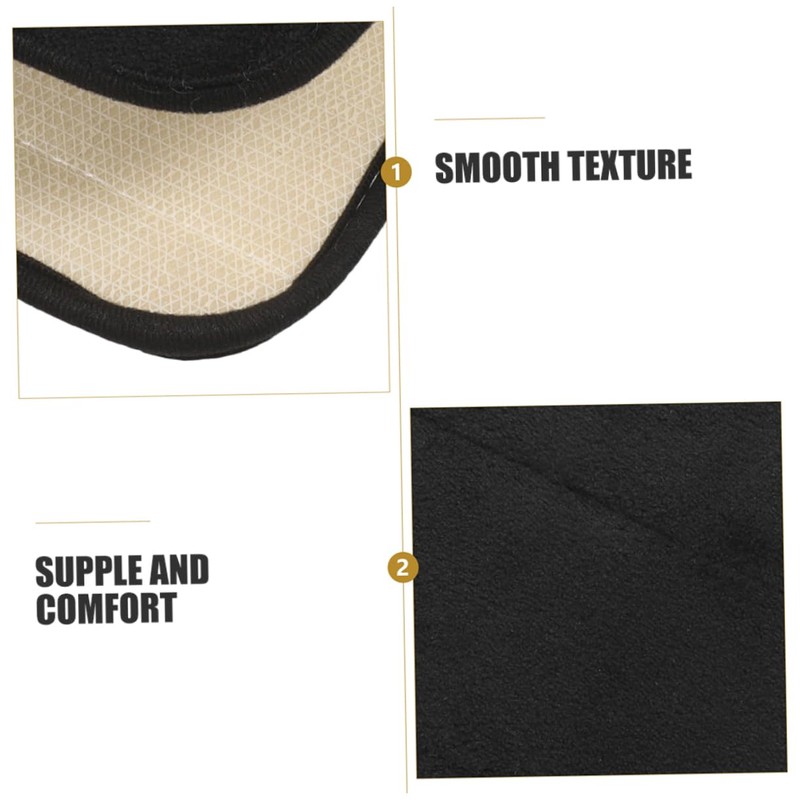 Ciieeo 2pcs Memory Foam Entrance Rug Absorbent Front Door Mat