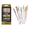 Smiggle Rollerball Gel Pens x7 Pack Scented Multicoloured Neon