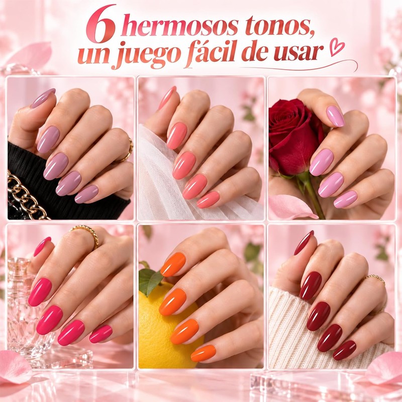 6 Piezas Pen Esmalte de Esmalte de U?as