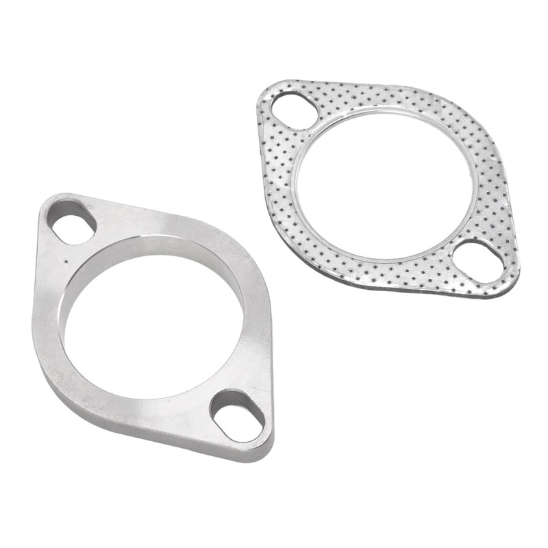 2PCS 2 2.5in Exhaust,Flanges,2PCS 2 2.5in Exhaust Flange Contion Kit