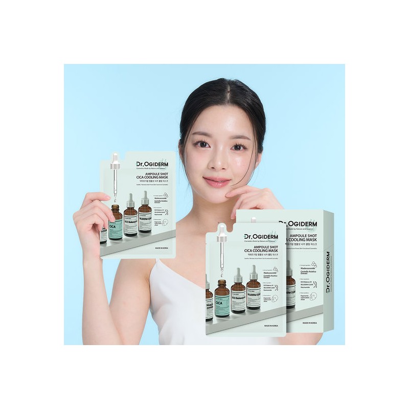 Dr. Ogidum [Dr. Ogiderm] Ampoule Shot Cica Cooling Mask Pack