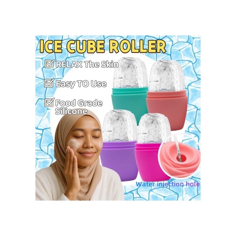 Ice Face Roller Face Eye Reusable Cooling Skin Care Ice