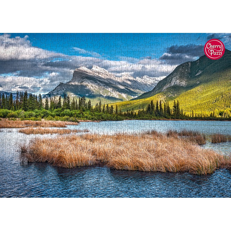 Cherry Pazzi Puzzle 1000 Pieces: Lac Vermilion, Parc National Banff,