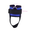 KOMBIUDA 2pcs Ankle Cuffs for Gym Padded Workout Straps Leg