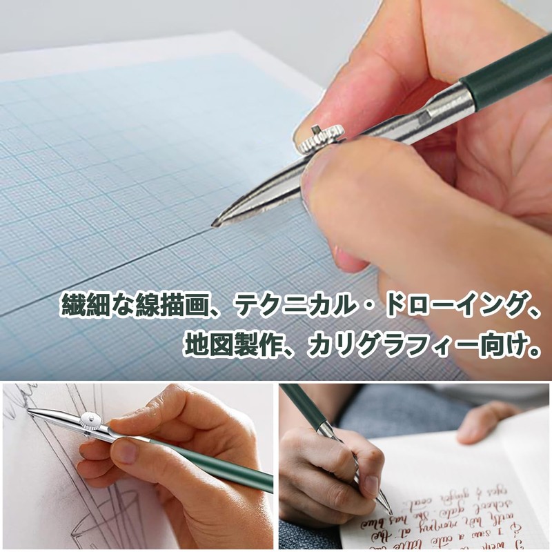 Art Ruled Pens [3 Pieces] Masking Liquid Pens, Adjustable Art