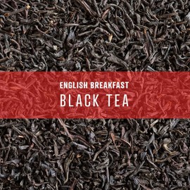 Elevate Tea ENGLISH BREAKFAST BLACK TEA, Loose Leaf Tea Blend,  75 servings, 3-Pack of 3 Ounce Pouches, Caffeine Level: High