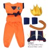 Cosplay Disfraz Completo De Goku Para Hombre 170-180 Cm