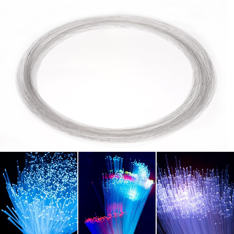 Plastic Fiber 0.03in(0.75mm) 328ft(100M) Optic Fiber Cable for Star Sky