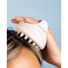 First Hand Supply Scalp Massager (Shampoo Brush/Palm Size/Natural) Scalp Scalp