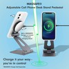 Sonix Magnetic Adjustable Cell Phone Desk Stand Pedestal Compatible with