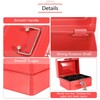 1Pc Mini Portable Iron Petty Lockable Cash Money Coin Safe