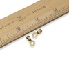 10 Antique Brass #6 Ball Chain Fan Pull Loop Connectors,