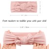 DRESHOW Baby Girl Nylon Headbands Newborn Infant Toddler Hairbands and