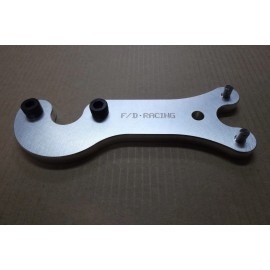 FLIGHT DEVELOPMENT - RACING Maico  Ohlins Single Shock SPANNER WRENCH Service Tool - CNC Machined Tools