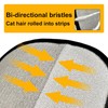 Pet Hair Removal Gloves, Static Electricity Dehairing Brush, Black Mesh,