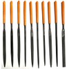 GOBEST Precision Needle File Metal Set 10 pcs 3x140x60 mm,