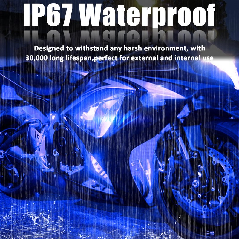 XT AUTO 8X 30cm 15-LED Car Truck Flexible Waterproof LED