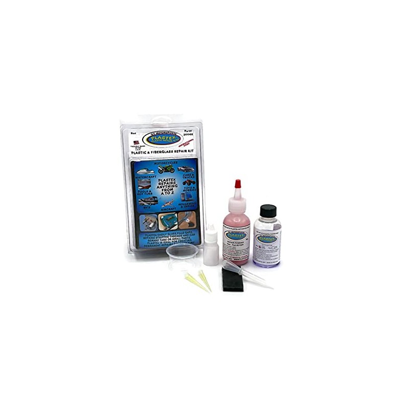 Plastex Plastic Repair Kit. Easily Glue, Repair or Remake Broken