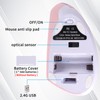 Left Handed Mouse, Wireless 2.4 GHz USB Lefty Left Hand