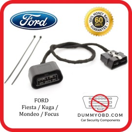 Ford Fiesta | Kuga | Mondeo PUERTO OBD FICTICIO alarma de seguridad antirrobo bloqueo OBD2