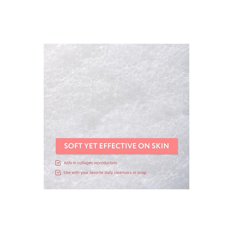 10 Pack Facial Sponge For Daily Deep Cleansing And Regular