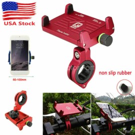 Unbranded Red Cell Phone Holder Mount For Kawasaki Vulcan VN 1700 1600 1500 900 Classic