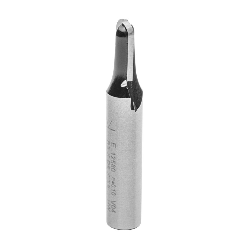 ENT Round Nose Grooving Cutter TC Shank (C) 8 mm,