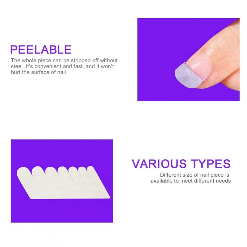 Silk Nail Wraps, 6pcs Nail Repair Fiberglass Silk Wrap Self