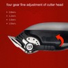 SHINON LED Adjustable Hair Clipper Trimmer Haircut Machine Electric Barber