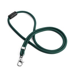 Durable 824105 Recycled RPET Lanyard with Carabiner, Strap Length 46 cm, Pack of 10, Green