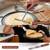 Lainballow Crepe Spreader and Spatula Kit, 7" & 5" T-Shaped