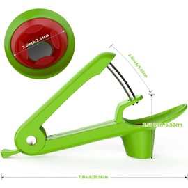 Cherry Pitter, Cherry Stoner Remove Cherry Core with Stainless Steel Rod, Olive Pitter | Cherry Pip Remover | Dates pitting Device