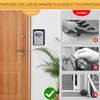 Safe Wall Mounted, Lock Box Outdoor, Key Box with 4
