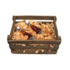 BUNBAN Coniferous wood shavings handmade sustainable rustic packaging or decoration