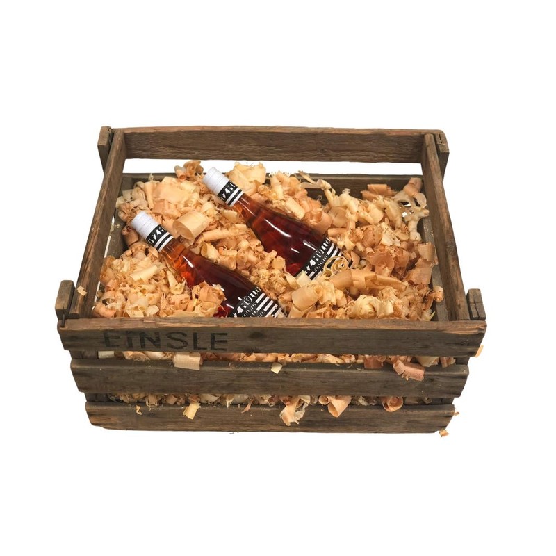 BUNBAN Coniferous wood shavings handmade sustainable rustic packaging or decoration