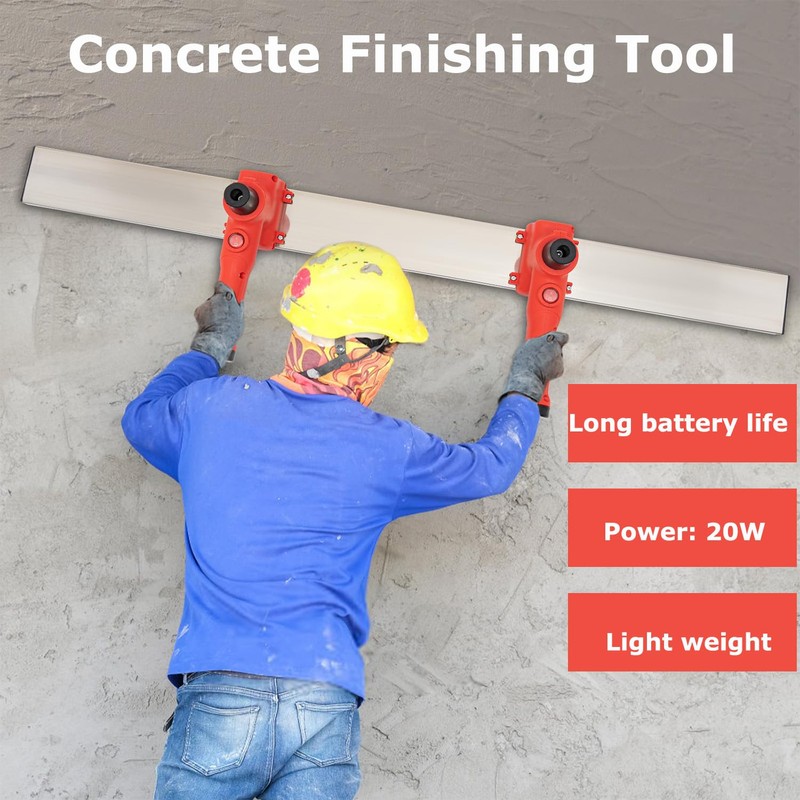 Vibrating Concrete Finishing Tool, Screed Concrete Finishing Float, Power Screed
