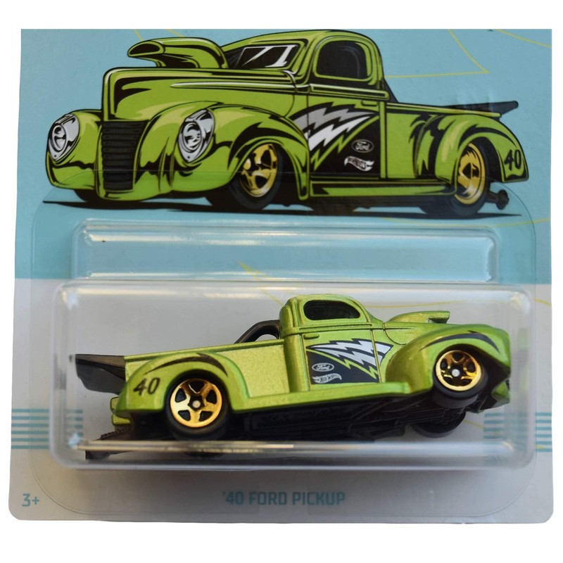 Hot Wheels '40 Ford Pickup - Green - 1/10