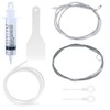 6 Pcs Refrigerator Drain Hole Remover Cleaning Brush Tool Kit,