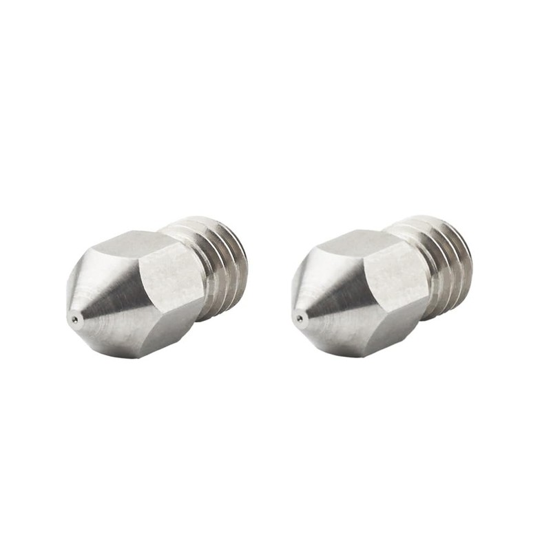 SIUTEC® Premium MK8 stainless steel nozzle/nozzle as set of 7