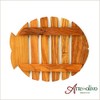 [arteinolivo] Olive Wood Trivet, (Fish)